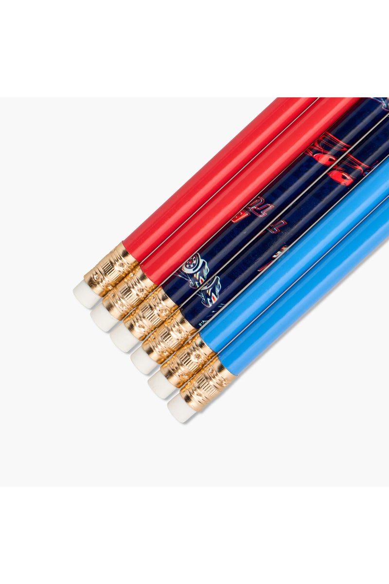 LIFESTYLE Wooden Pencil with Eraser - Set of 6 - Image 3
